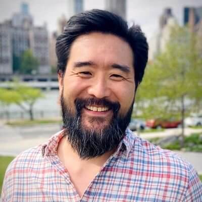 Photo of smiling man, Abe Cho