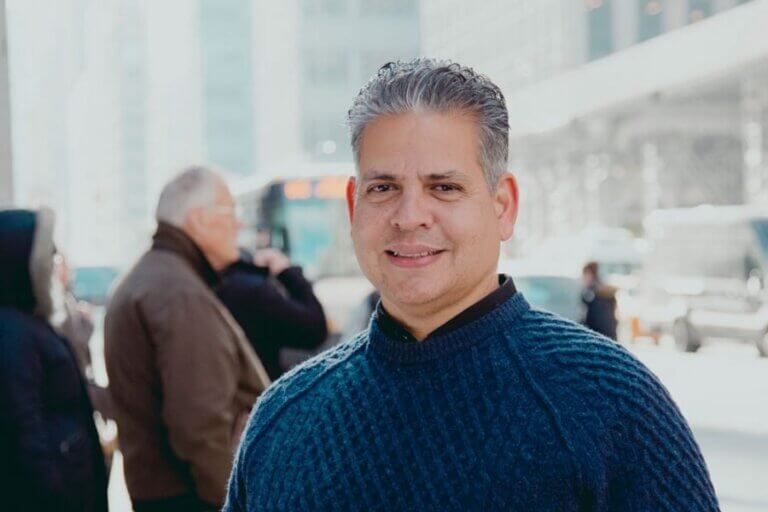 Photo of man smiling